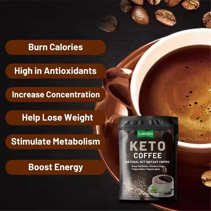 เบอร์ส่วนตัว เคโตะ การลดน้ําหนัก กาแฟ การควบคุมการกิน MCT การแทนอาหาร อาหารทันที