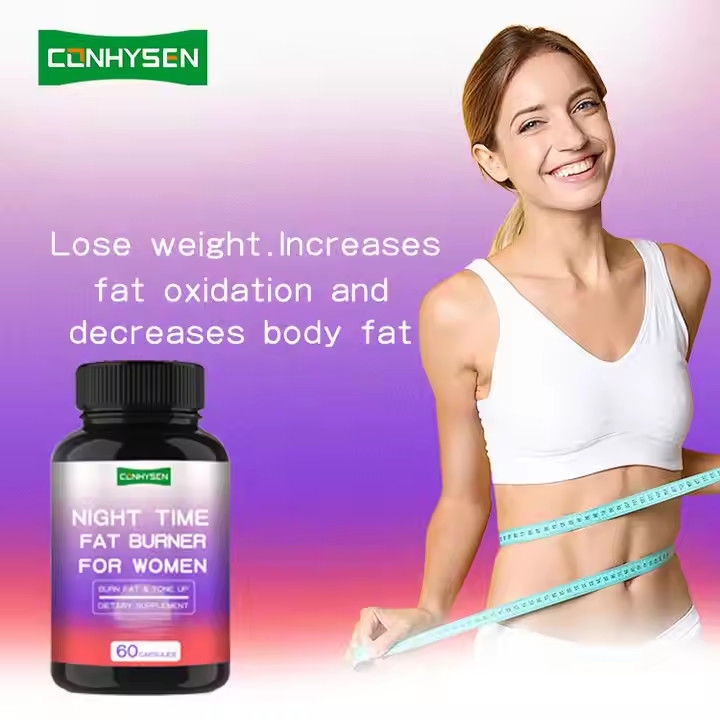 ผู้หญิง แคปซูลเผาผลาญไขมัน สนับสนุนลดน้ําหนักคืนเวลา แคปซูลร่างกาย Slim FDA ยอมรับ