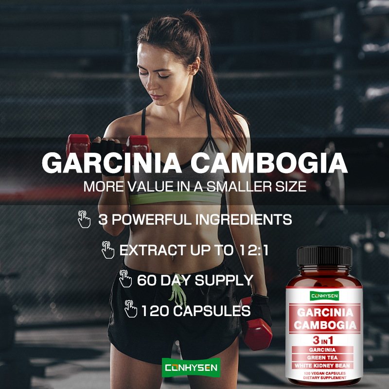 แคปซูล Garcinia Cambogia โดยตรงจากโรงงาน พร้อม White Kidney Bean สนับสนุนผลิตภัณฑ์ลดน้ำหนักเพื่อความแข็งแรง
