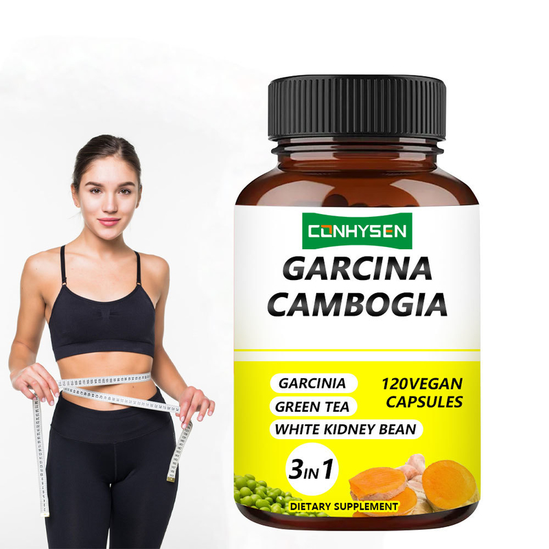 การจัดจําหน่ายโรงงาน แคปซูล Garcinia Cambogia 3 ใน 1 สารประกอบพรีเมี่ยม เพิ่มการผลิตพลังงาน