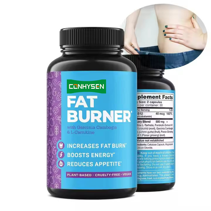 เครื่องเผาไขมันจากพืชพรีเมียมที่มี Garcinia Cambogia L-Carnitine ช่วยกระตุ้นการเผาผลาญอาหาร ลดความอยากอาหาร