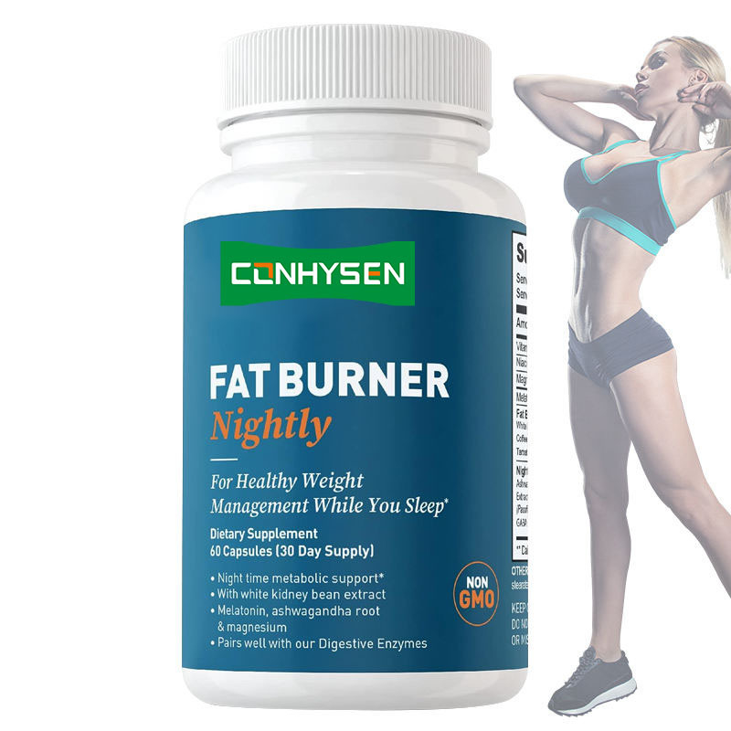 อาหารเสริมลดน้ําหนัก อาหารเสริมลดน้ําหนักกลางคืน Super Slim Capsule สําหรับผู้หญิงและผู้ชาย