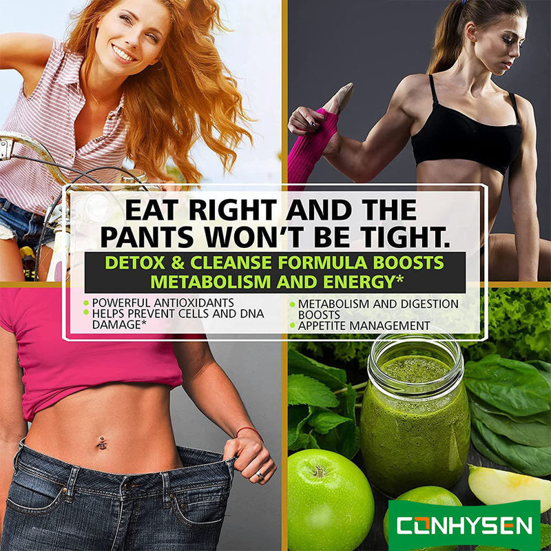 สารสกัดจากชาเขียวอินทรีย์ แคปซูลลดน้ําหนักด้วยถั่วกาแฟเขียว