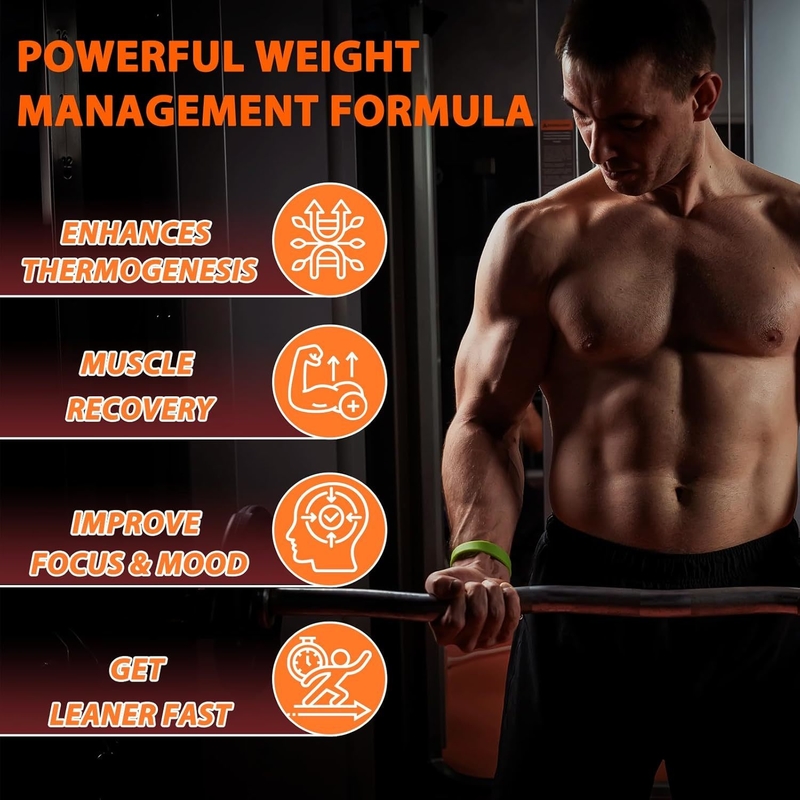 ผลิตภัณฑ์เผาผลาญไขมันขั้นสูงพร้อม Acetyl-L-Carnitine ช่วยเพิ่มการเผาผลาญพลังงาน ควบคุมความอยากอาหาร แคปซูลผัก