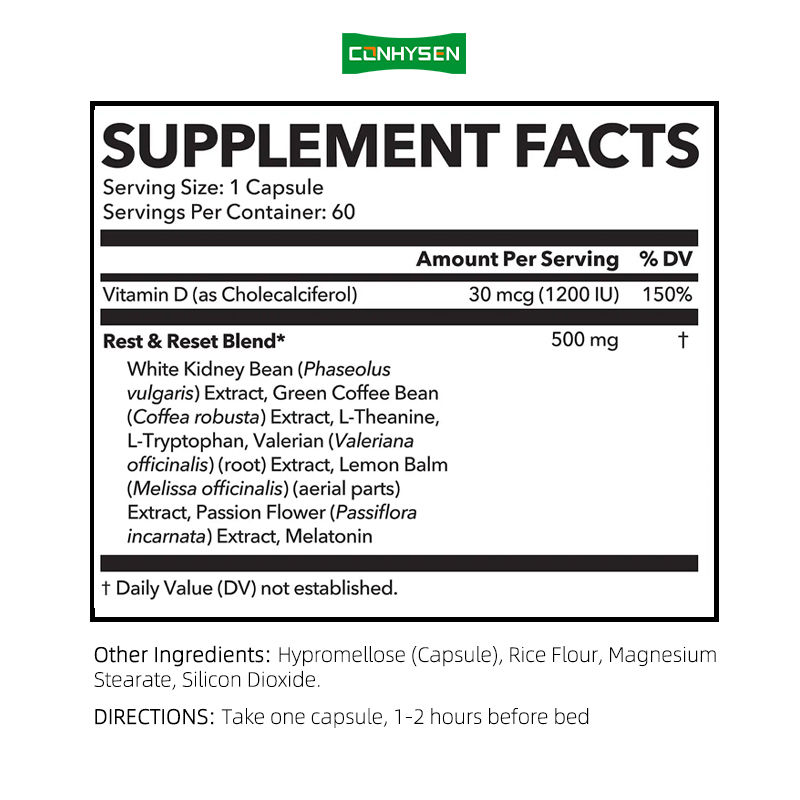 อาหารเสริมลดความอ้วนสําหรับผู้หญิง คืนเวลา แคปซูลเผาไขมัน สนับสนุนความสมดุลของน้ําตาลในเลือด