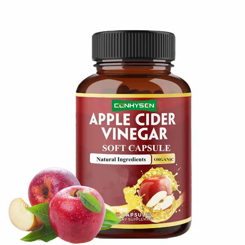 โรงงานผลิต OEM/ODM Private Label Wellbody จัดหาผลิตภัณฑ์ฮาลาลจากธรรมชาติออร์แกนิก KETO Apple Cider Vinegar Capsules เพื่อรูปร่างของร่างกาย