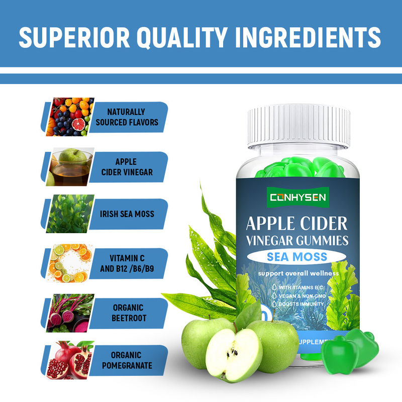 กัมมี่สาหร่ายทะเลผสมวิตามินบี ซี ขายส่งจากโรงงาน ช่วยเสริมพลังงาน