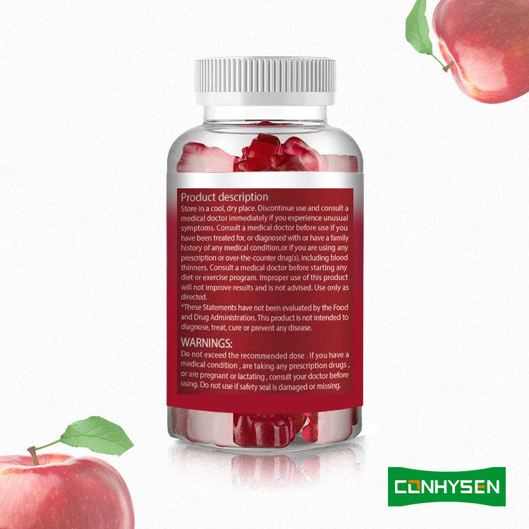 ขายร้อน เบอร์เอกชน KETO ยางยางพลังงาน เครื่องเผาไขมัน ลดน้ําหนัก น้ํามันแอปเปิ้ล ไซเดอร์เวเนกเกอร์ Keto ยางยางยางยาง KETO ยางยางยาง Zero Sugar