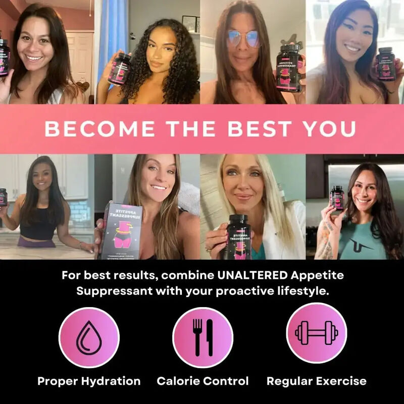 แคปซูลลดน้ำหนักขายดีพร้อมป้ายกำกับส่วนตัว ช่วยลดความอยากอาหาร ควบคุมความหิว