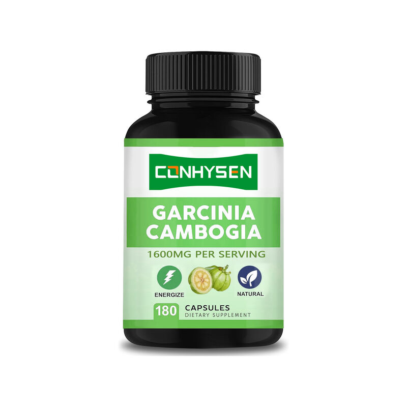 อาหารเสริมคุณภาพสูง Garcinia Cambogia Pure Capsules ส่งเสริมพลังงานและความทนทาน อาหารเสริมธรรมชาติ