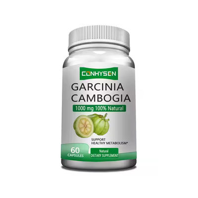 การลดไขมัน การลดน้ําหนัก แคปซูล Garcinia Cambogia สําหรับการผลิตสารเผาผลาญ