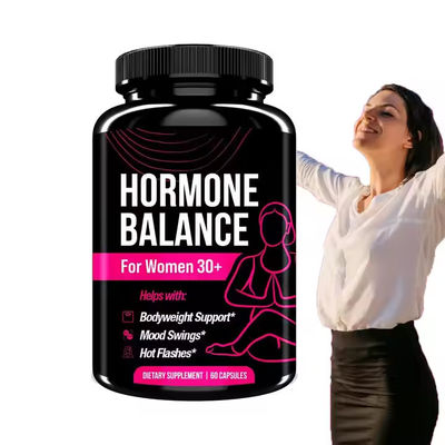 แคปซูลสมดุลฮอร์โมนอินทรีย์ที่มีสารสกัดต้น Tribulus Terrestris Ashwagandha