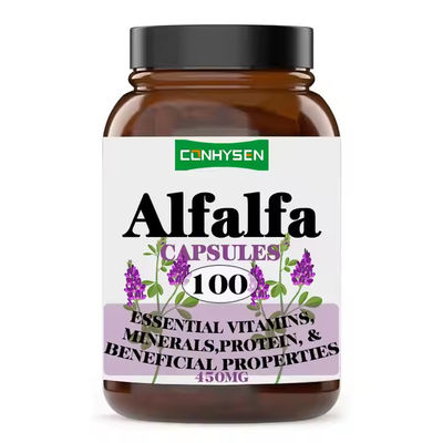 แบลเบิลส่วนตัว แคปซูล Alfalfa อาหารเสริมสมุนไพร แคปซูล ล้างพิษตับ