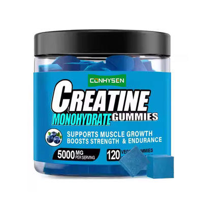 Monohydrate Creatine Gummies ยาเพิ่มกล้ามเนื้อก่อนการออกกําลังกายเพื่อเพิ่มพลังงาน