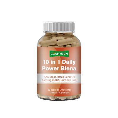 แคปซูลสาหร่ายทะเล 10-In-1 Daily Power Blena ช่วยเสริมสร้างสมดุลทางอารมณ์ด้วย Ashwagandha