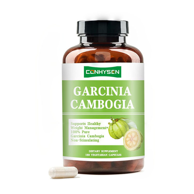 แคปซูล Garcinia Cambogia สะอาด 100% สนับสนุนการควบคุมน้ําหนักที่ดี