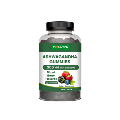 กัมมี่ Ashwagandha พร้อมสารสกัด KSM-66 เพื่อช่วยเรื่องพลังงานและการนอนหลับ