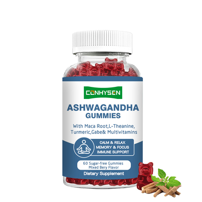 ราคาปลีก Ashwagandha Gummies เพิ่มความแข็งแรง ความทนทาน
