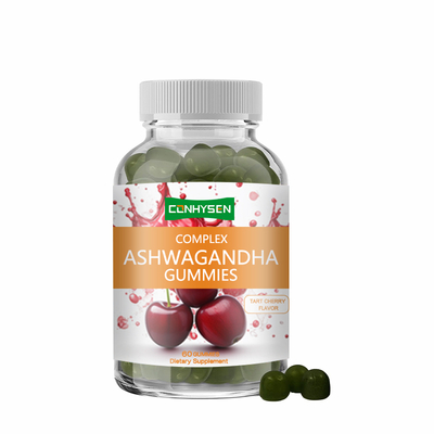 แอชวากันด้า โปรบิโอติก กัมมี่กับวิตามินดี 60ct สําหรับความชัดเจนในกลางวัน