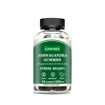 Ashwagandha Probiotic Gummies 60ct สําหรับการบรรเทาความเครียด