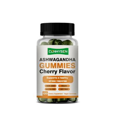 กัมมี่ Ashwagandha 60 ชิ้น พร้อมวิตามิน D2 เพื่อเสริมสร้างภูมิคุ้มกัน