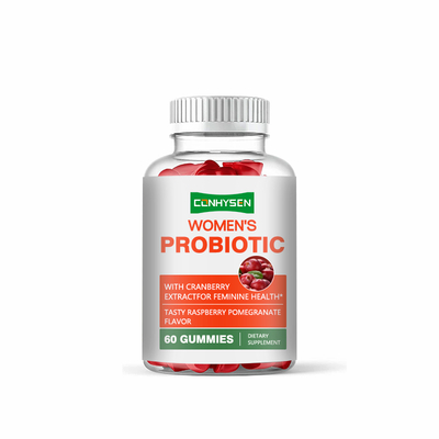 OEM/ODM Custom Probiotic Gummies ผู้หญิง การสนับสนุนสุขภาพทางภูมิคุ้มกันและทางเพศ