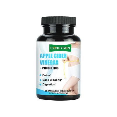 ทําความสะอาดและล้างสารพิษ แคปซูลเม็ดมะเขือเทศแอปเปิ้ล ด้วยโปรบิโอติก โรงงานขายส่งยอดขาย