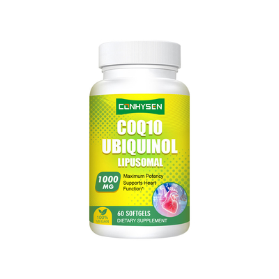 ขายส่งซอฟเจล COQ10 Ubiquinol แบบกำหนดเอง เสริมสร้างสุขภาพภูมิคุ้มกันและสมอง