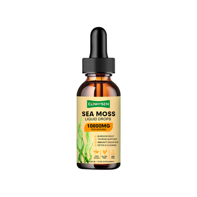 ดรัปน้ําเหลวจากสมุนไพรทะเลตามสั่ง 10000mg ราคาปลีก สนับสนุนภูมิคุ้มกันต่อไทรอยด์