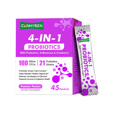 เสริมภูมิคุ้มกัน ระบบย่อยอาหาร ผู้ใหญ่ 4-in-1 โปรไบโอติกส์ชนิดผง ขายส่งจากโรงงาน