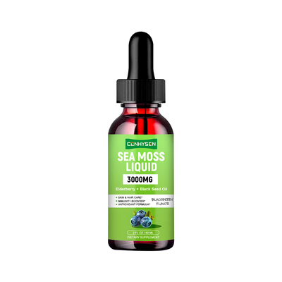 ผู้ผลิตและผู้จัดจำหน่าย Sea Moss Liquid Drops 7-In-1 เสริมภูมิคุ้มกันและสารต้านอนุมูลอิสระ