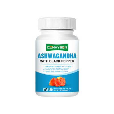 สูตรการดูดซึมที่เพิ่มเติมด้วย Ashwagandha และพริกดําอินทรีย์