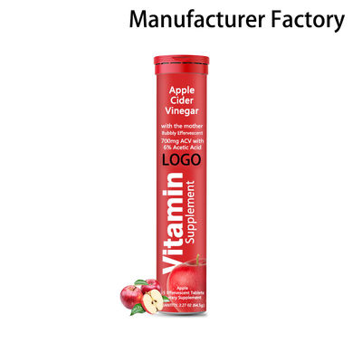 โรงงานขายส่งเม็ดฟู่แอปเปิลไซเดอร์เวเนก้าเพื่อการจัดการน้ำหนัก